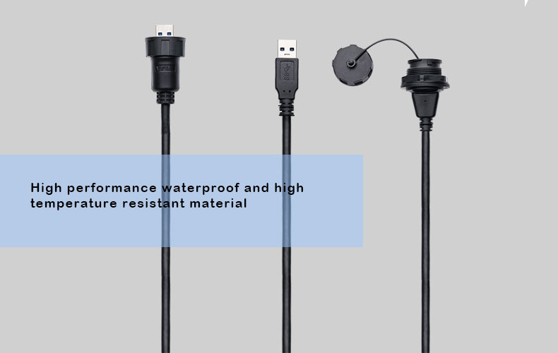 Male USB Type a Solder Connection USB3.0 Plug Male Plug Connector with Male to Female USB Cable