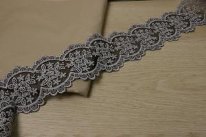 China Floral Guipure Lace Trims , Bicolor Tulle Lace Trims OKEO TEX 100 Approved wholesale