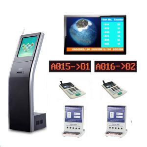 China Hospital/Clinic/Pharmacy Floor Stand Wireless Queue System Token Number Machine on sale
