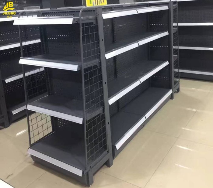 Led Light Box Grocery Display Racks Strong Load Weight 1.8mm Brackets