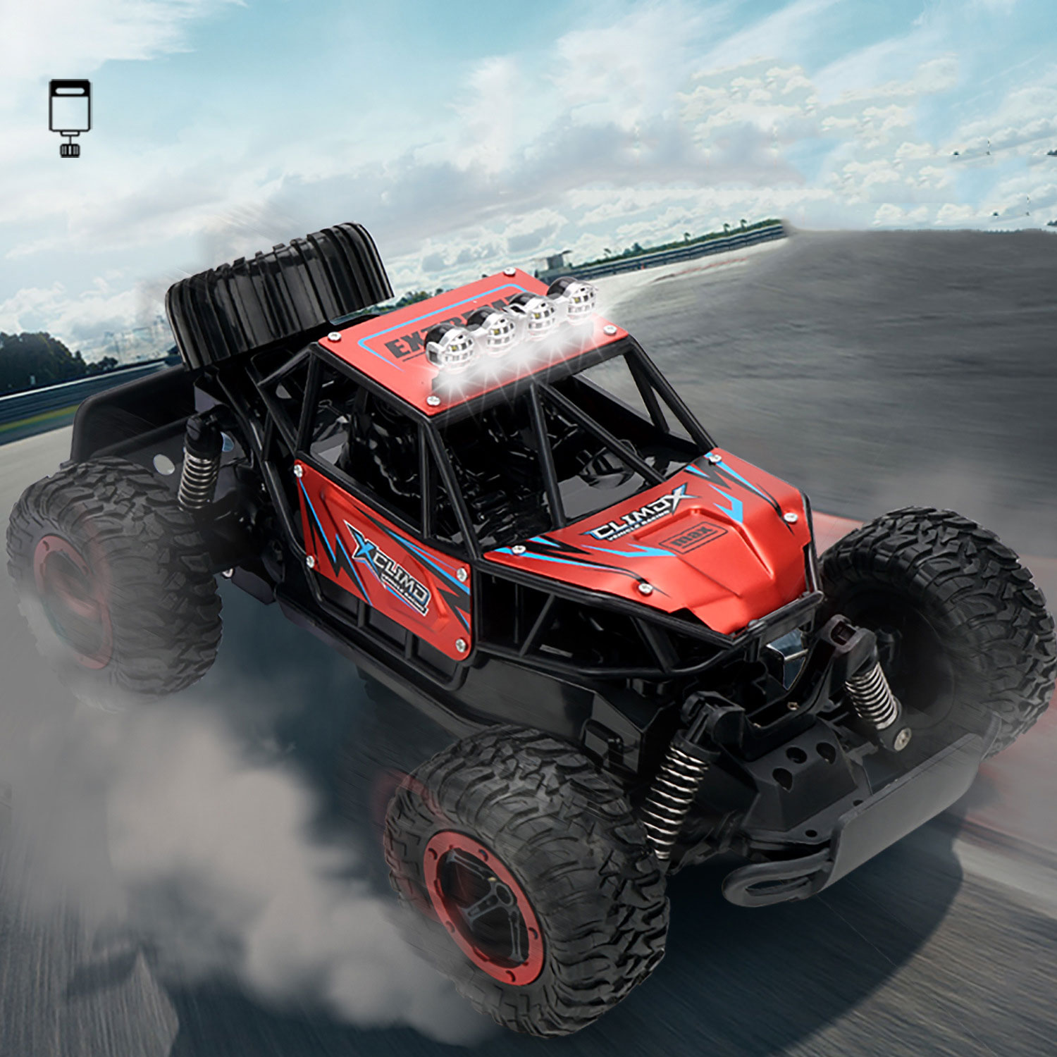 RC Cars Model Toy Speed Rechargeable Children's Climbing Vehicle Suitable for Ages 5-7