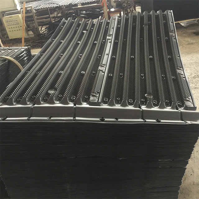 Polyvinyl Chloride Cooling Tower PVC Fills Price Hanging Cross Flow Media Sheet