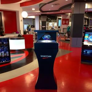 China Professional Hologram Pyramid Hologram Showcase 3D Holographic Projector wholesale