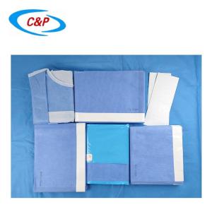 China Sterile Disposable Surgical Procedures Universal Surgical Pack Blue And Convenient wholesale