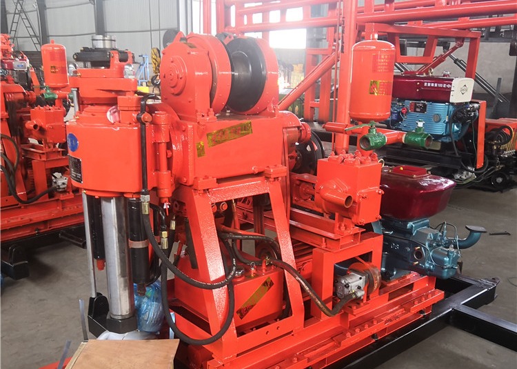 200m Cutomzied Portable Water Well Drilling Rig Machine For Mining Rocky Drilling Works