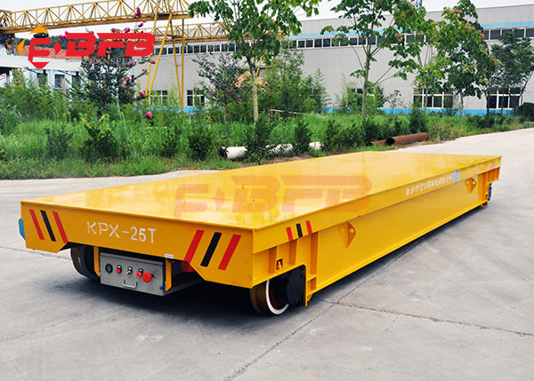 20t Capacity  Large Bearing Steel Industry Warehouse Work Battery Transfer Cart For Material Handling