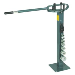 China Floor Heavy Duty 7 Dies 50mm Manual Hydraulic Pipe Bender wholesale