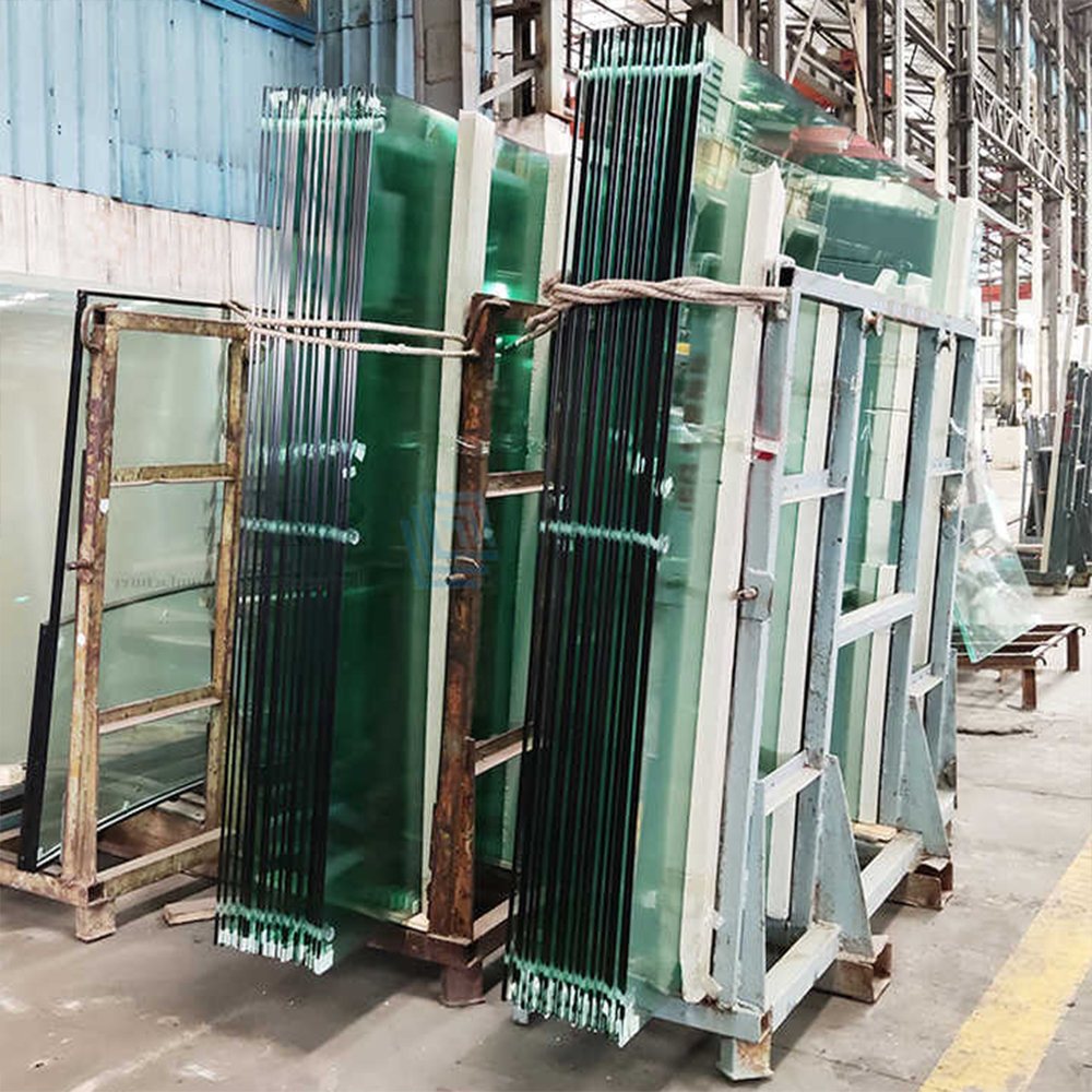 Smooth Glass Texture Thick Transparent Window for Building Unbreakable Tempered Glass