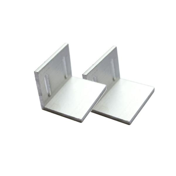 Curtain Wall Metal Corner Brackets Ceiling Mounting 90 Degree Angle Metal