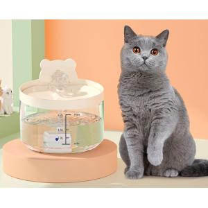 Large Capacity Ceramic Pet Water Fountain For Cats Dogs