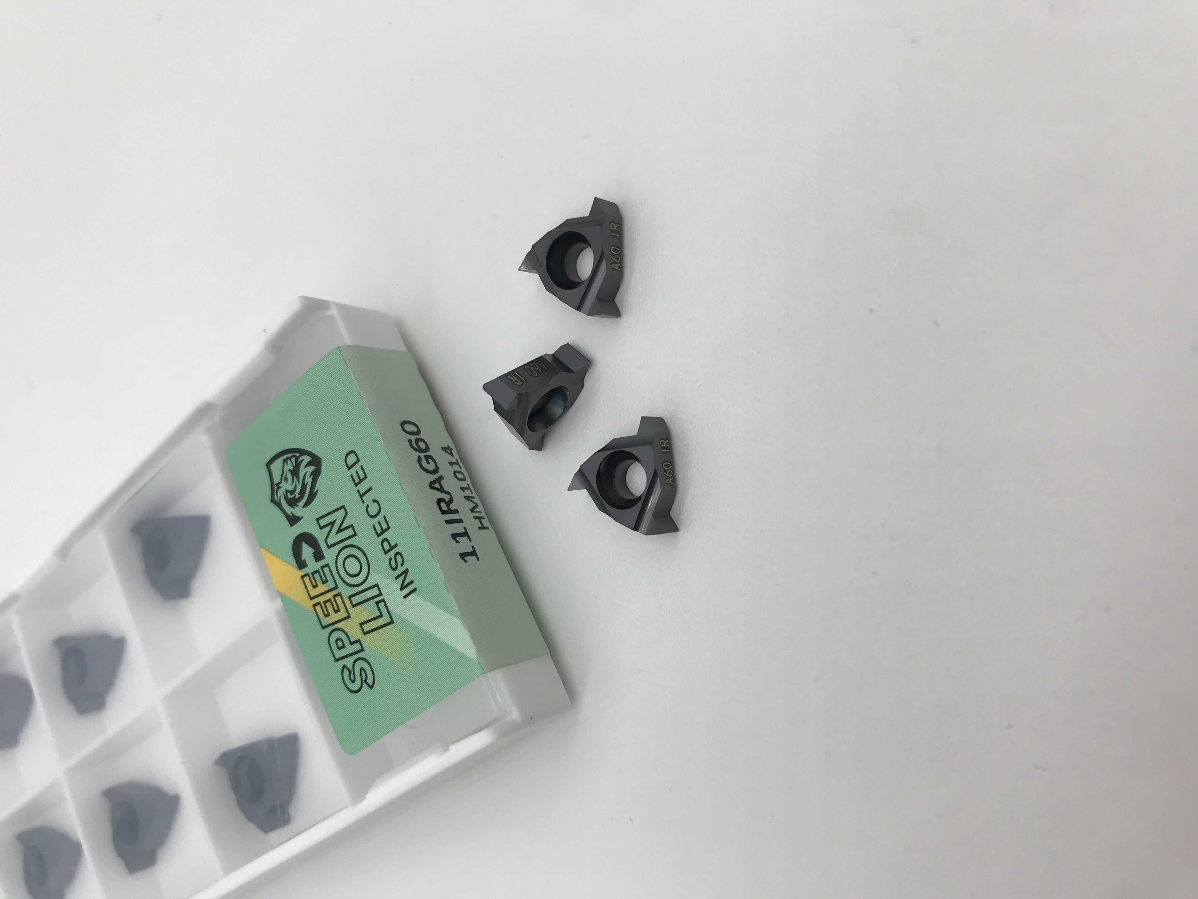 Carbide CNC Threaded Inserts For Metal Tool 11IR 11ER PVD Coating