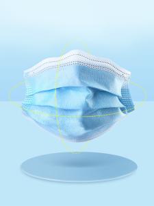 China Surgical Disposable Non Woven Face Mask Skin Friendly For Air Pollution wholesale