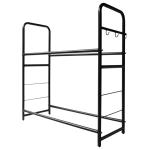 Depth 460mm Width 1180mm Car Accessories Display Rack Black
