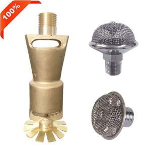 China DN15 Brass Fire Foam Sprinkler Head Fire Fighting Equipment 0.3 MPa wholesale
