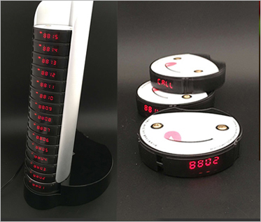 Display queue management system Smart Stack Coaster
