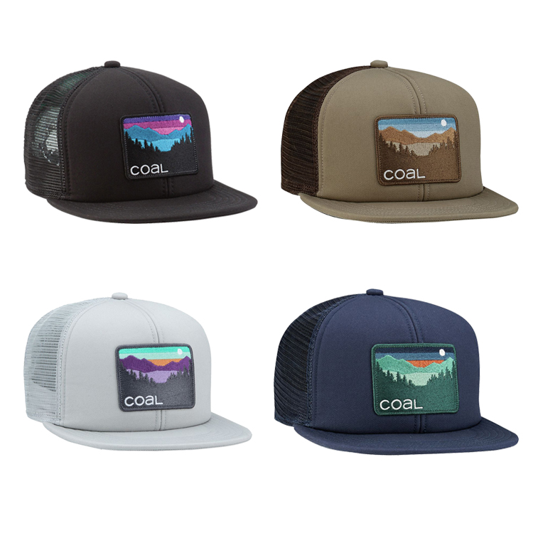 Custom Embroidered Flat Bill Snapback Hats , Nylon Mesh Snapback Hats