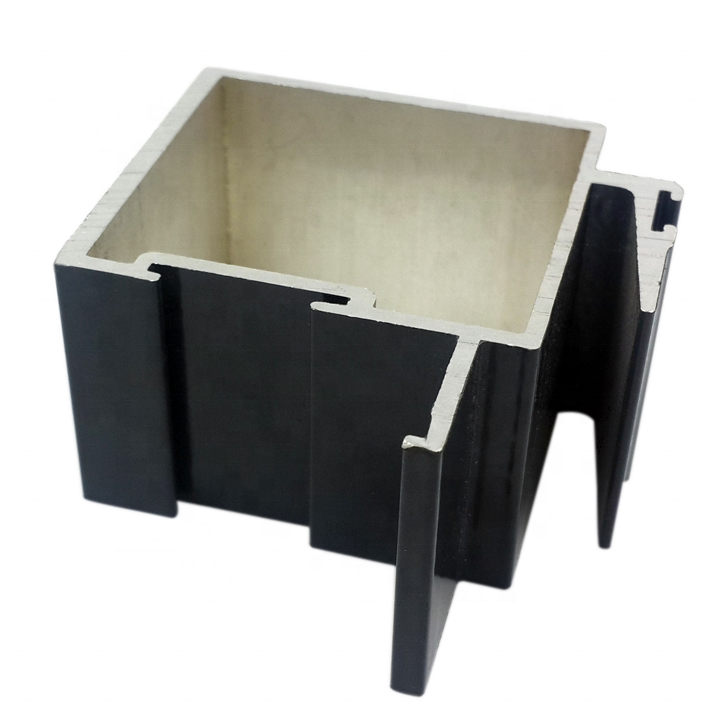 6063 T5 Aluminum Door Profile Elegant Appearance Smooth And Subtle Edges