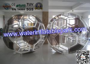 China Colorful 1.0mm PVC Sphereing Ball , Football With Inflatable Balls wholesale