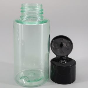 China Clear Green 24mm Mini 2.1oz Plastic Liquor Bottles wholesale