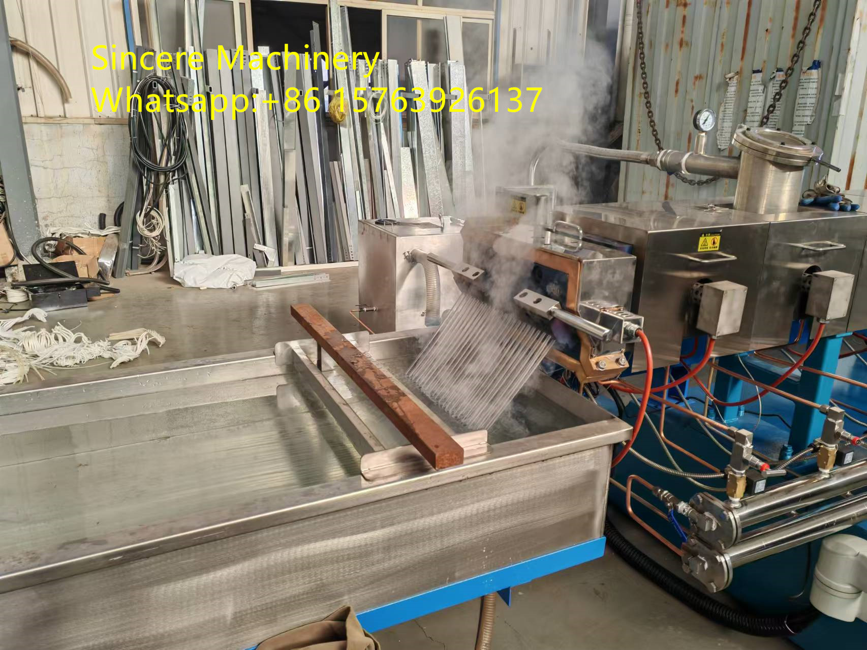 45kw Pe Film Pelletizing Line For Plastic Recycling Plant