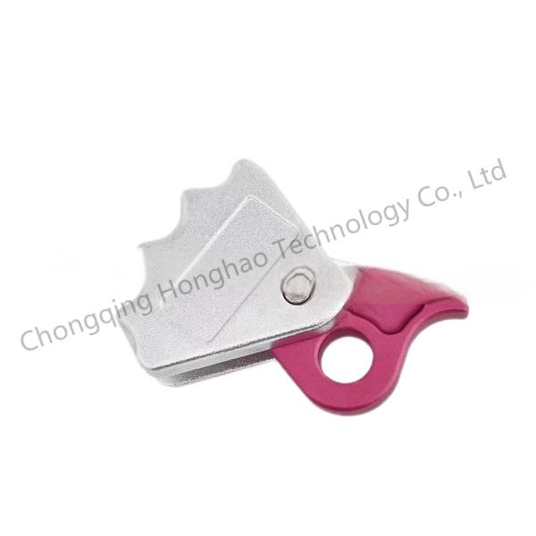 Stay Safe While Climbing Lightweight Aluminum Rope Grab for Essential Fall Protection