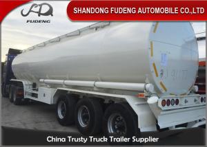 China Round 40000L 45000L 50000L Diesel Oil Fuel Tanker Semi Trailer wholesale