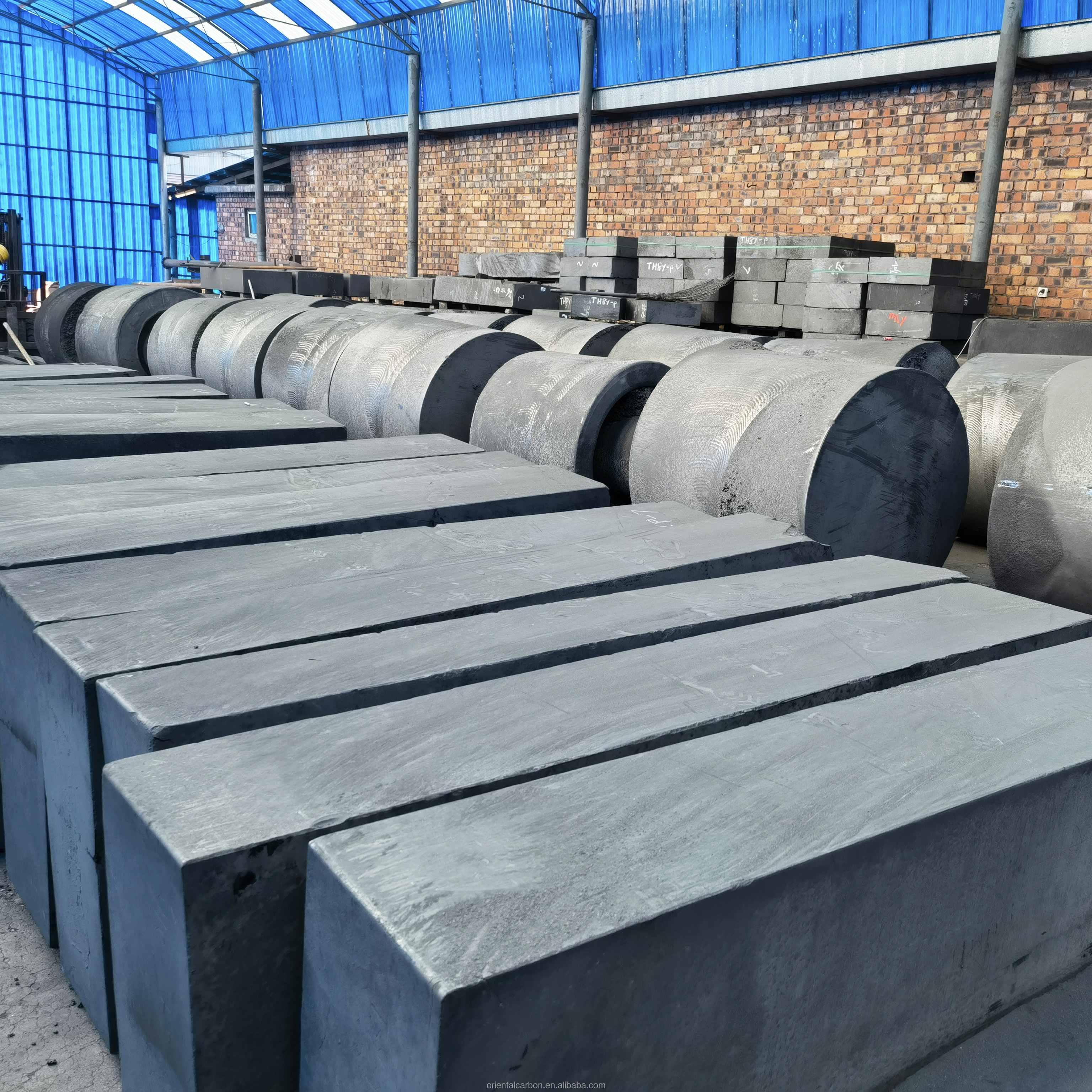 460*1050 Graphite Rod Graphite Cylinder for EDM