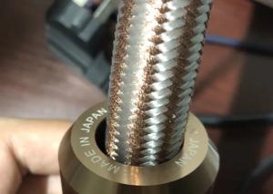 China Insulation Stainless Steel Braided Sleeving Protecting Any Wire / Hose / Cable wholesale