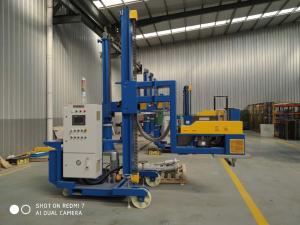 China Mobile Rotary Degassing Aluminum Equipment With Wheels For Molten Aluminum wholesale