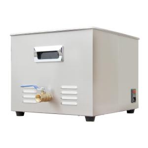 China Stainless Steel 15L Dental Ultrasonic Cleaner Multiple Frequency 40khz wholesale