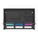19 Inch Rack Mount Fiber Patch Panel 1U 48/72/96 Cores