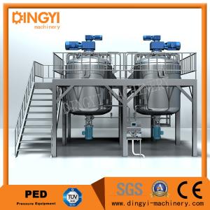 China 1000L Shampoo Shampoo Production Line Semi Solid Equipment Electrical / Steam Heating wholesale