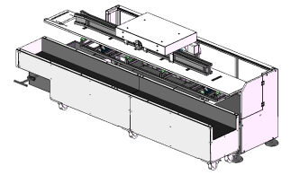 MP-6012D SERIES Laser Tube Cutting Equipment With Plate Tube Welding Structure