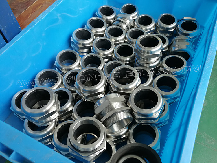 IP68 Watertight Cable Gland BSP1/2" (Ø 10-14mm) Stainless Steel AISI 304, AISI 316 or AISI 316L for Electrical Box