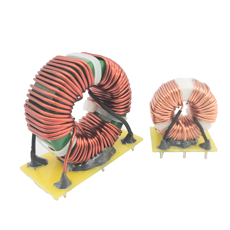 Three Phase Filter Inductor Through-hole Common Mode Choke Toroidal Inductors with base
