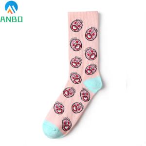 China custom men's cotton crew athletic grip sport tube socks for skateboard wholesale