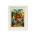 0.6mm PET 5D Lenticular Printing Services With Cute Animal Photos For Gift /