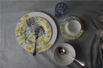 Ceramic Lightweight Chinese Dinnerware Set Custom Design For Breakfast