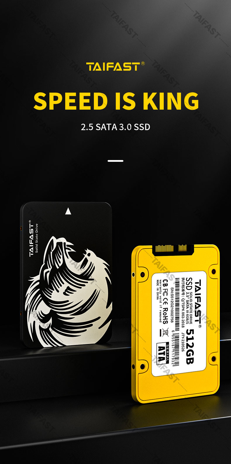 Rosh 128gb SSD 2.5 Inch Sata 3.0 Qlc Tlc Internal Solid State Drive