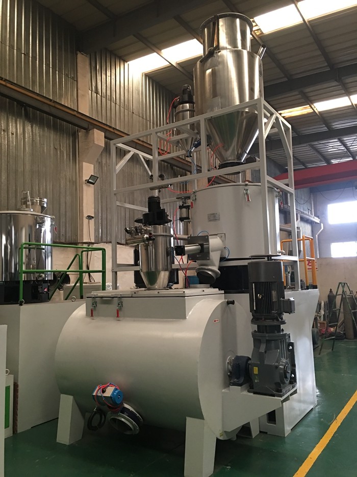 High Speed 500/1000 PVC Powder Heating Cooling Mixer