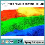 Weather Resistant Outdoor Powder Coating , RAL1003 Signal Yellow Polymer Powder