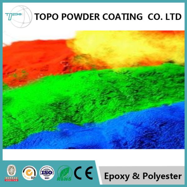 Weather Resistant Outdoor Powder Coating , RAL1003 Signal Yellow Polymer Powder