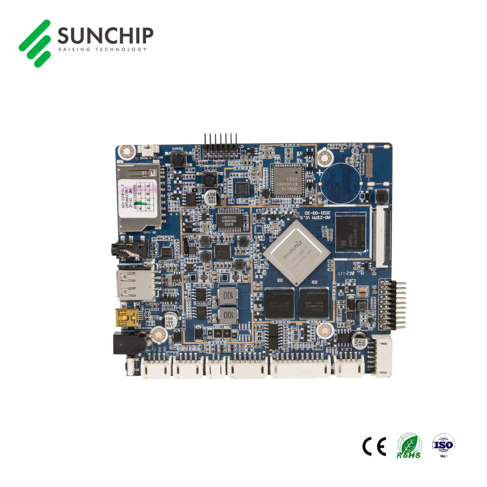 Smart RK3288 Board With MIPI EDP Screen Port For Commercial Display Digital Signage