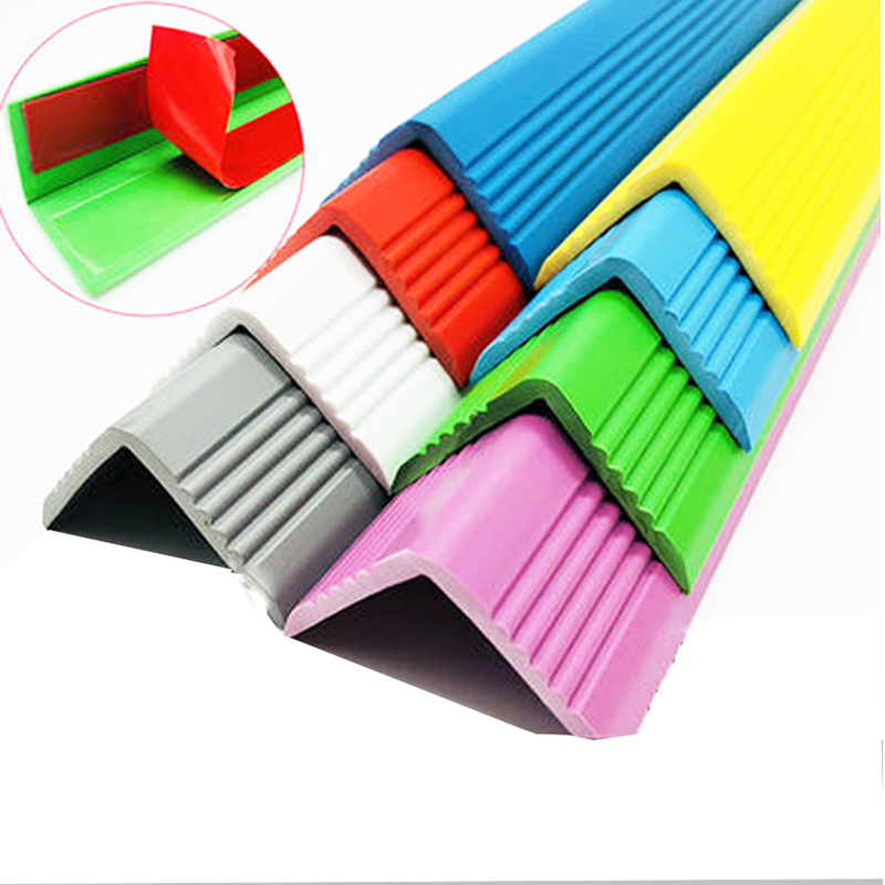 Silicone Rubber Anti Dust PVC Decoration With Corner Protection Anti Collision Strips
