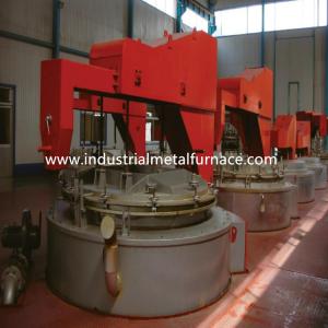China Tilting Trolley Heat Treatment Furnace Bogie Hearth 320KW wholesale