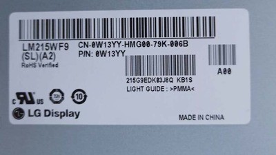 102PPI 250CD/M2 1920*1080 30 Pin LG 21.5 Inch PC LCD Module