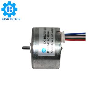 China Small nidec 6v 8v 9v 11.1v 12v 14.4v 18v 24v bl2418 brushless dc motors manufacturers wholesale