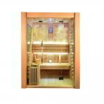 China OEM Commercial 1 Person Steam Sauna Room Traditional Home Sauna for sale