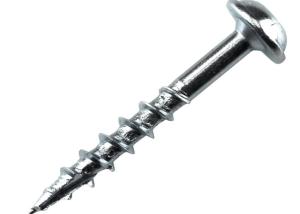 China Zinc M6 Brass Concrete Screws ROHS Coarse Thread Screws wholesale