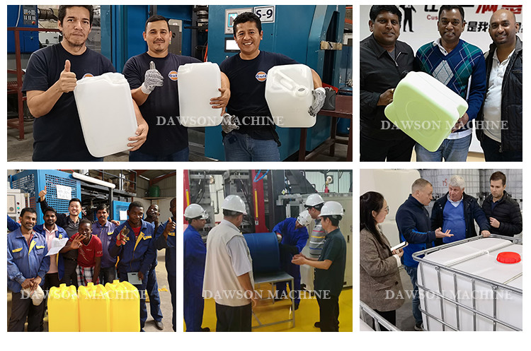 1400ml Wide Mouth Jar HDPE Extrusion Blow Molding Machine